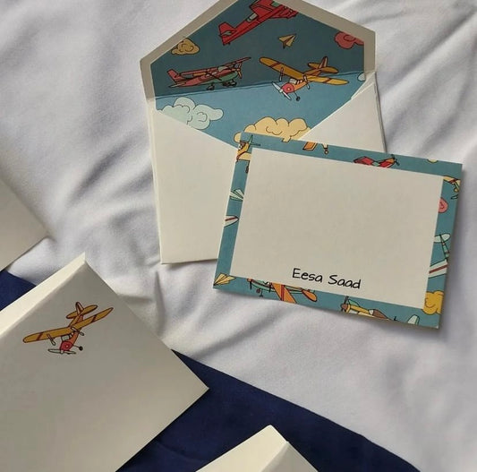Airplane (kids edition) - Lining Envelopes